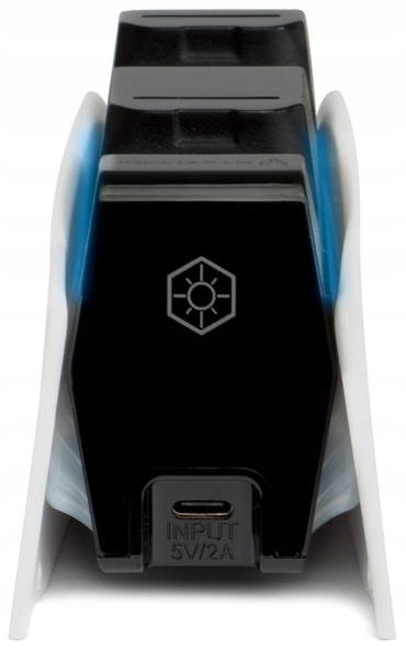 Ładowarka do padów PS5 SteelDigi AZURE CANOE biała Stan opakowania oryginalne