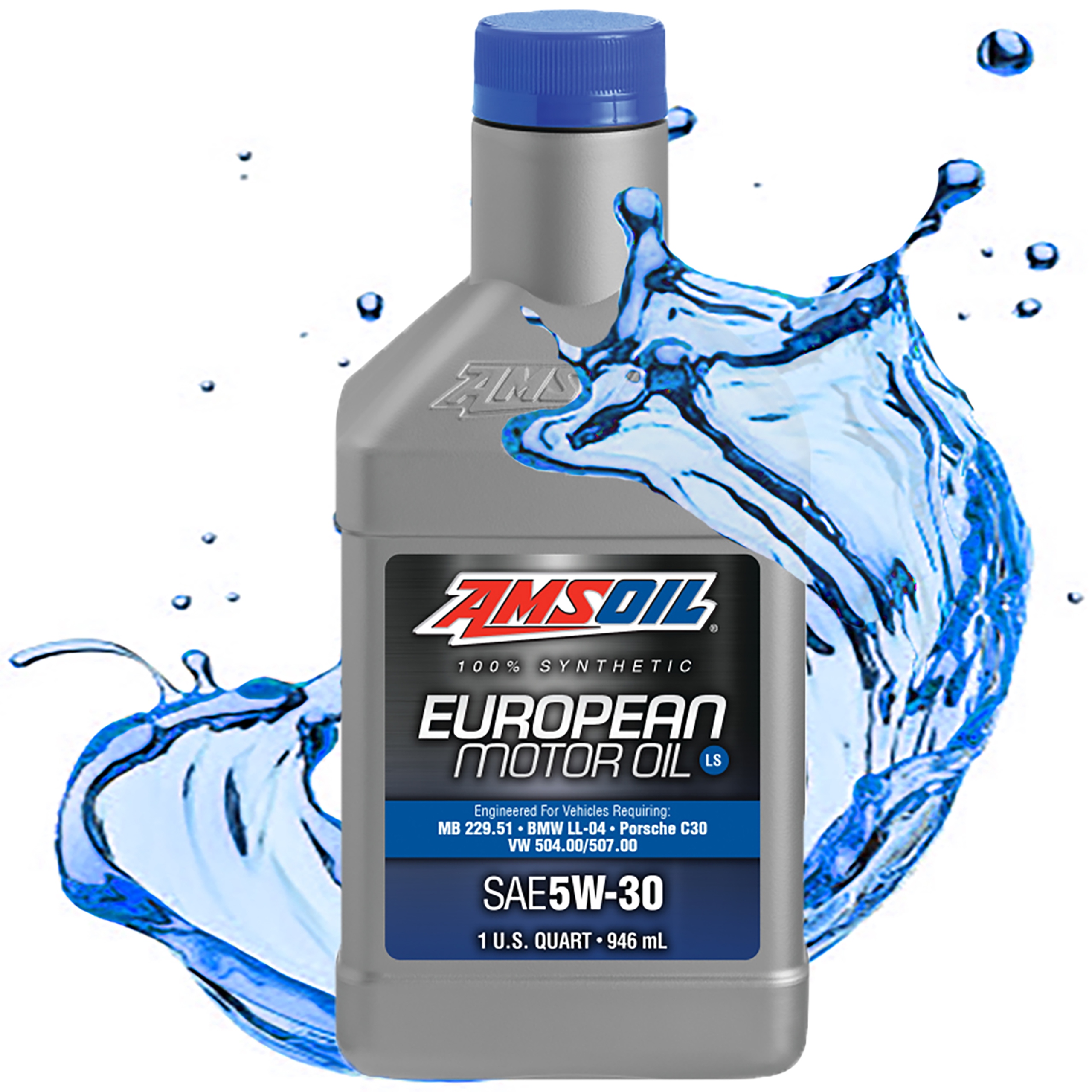 Olej Silnikowy Syntetyczny Amsoil 5W30 European Motor Oil Low Saps Ael 0,95