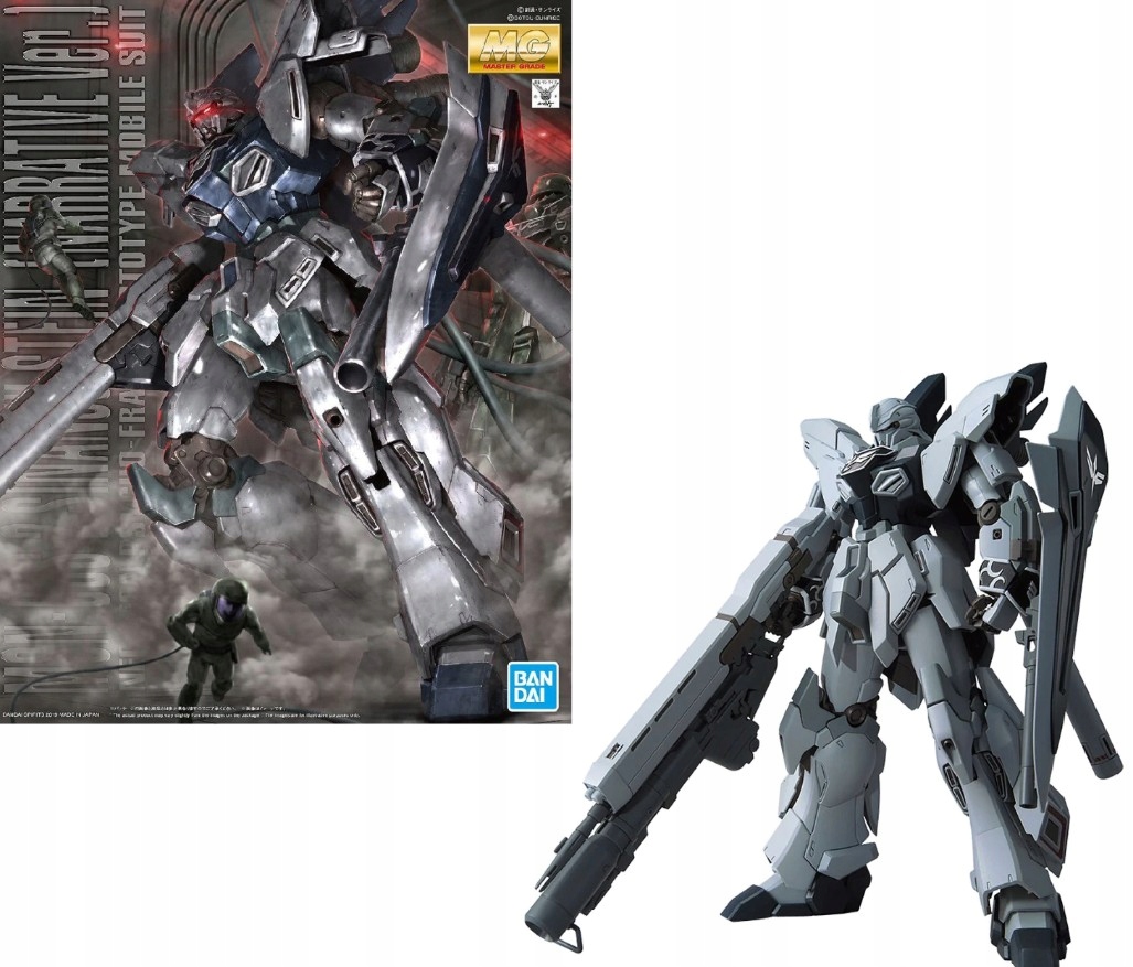 Gundam Model stavebnice Sinanju Stein Narrative verze 1/100