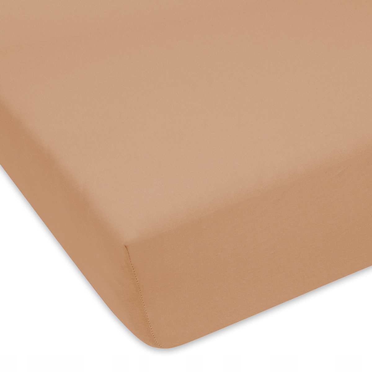 

Prześcieradło 60x90 cm gładkie beżowe na gumce