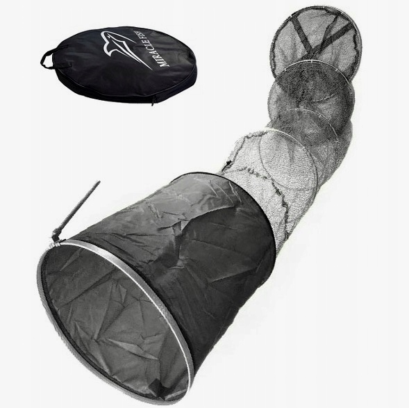 Siatka Wędkarska Na Ryby 2M 40x200cm+SZTYCA+POKROWIEC