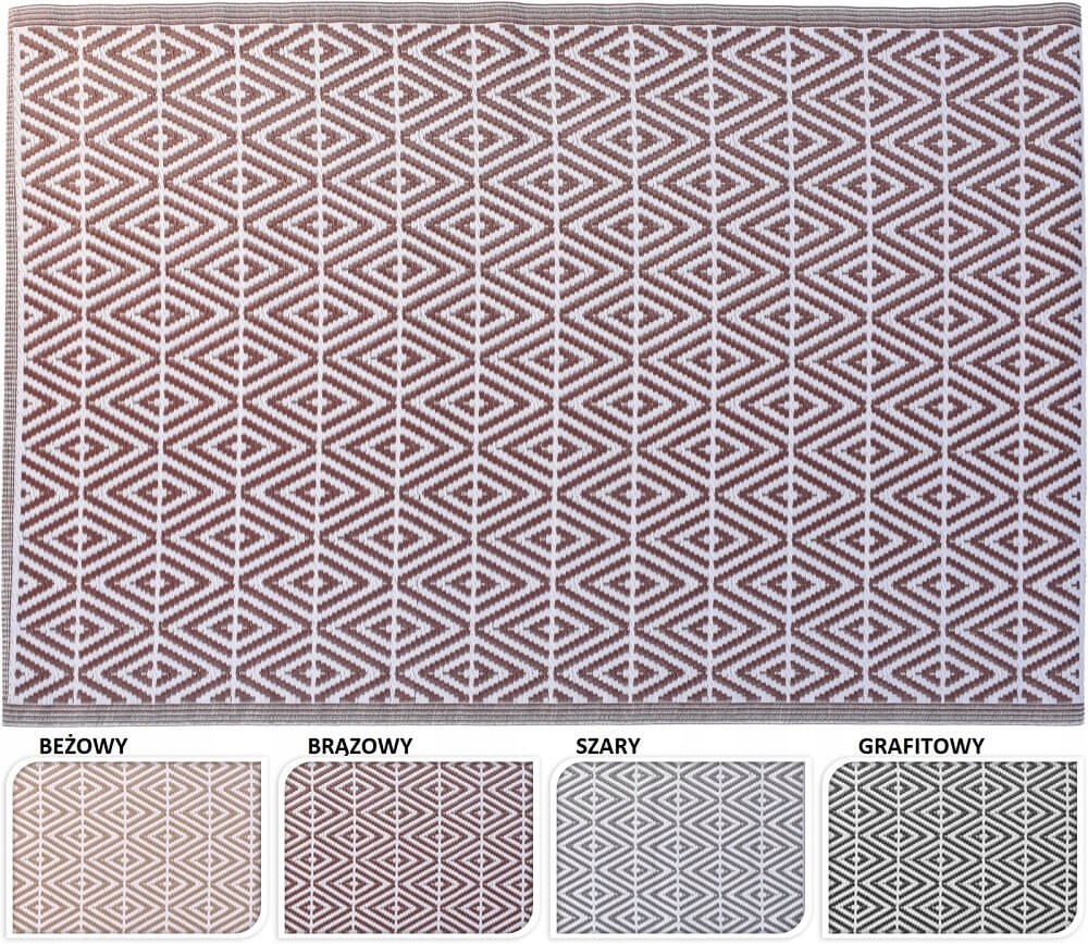 

Dywan 150 X 210 CM Tarasowy Kampingowy