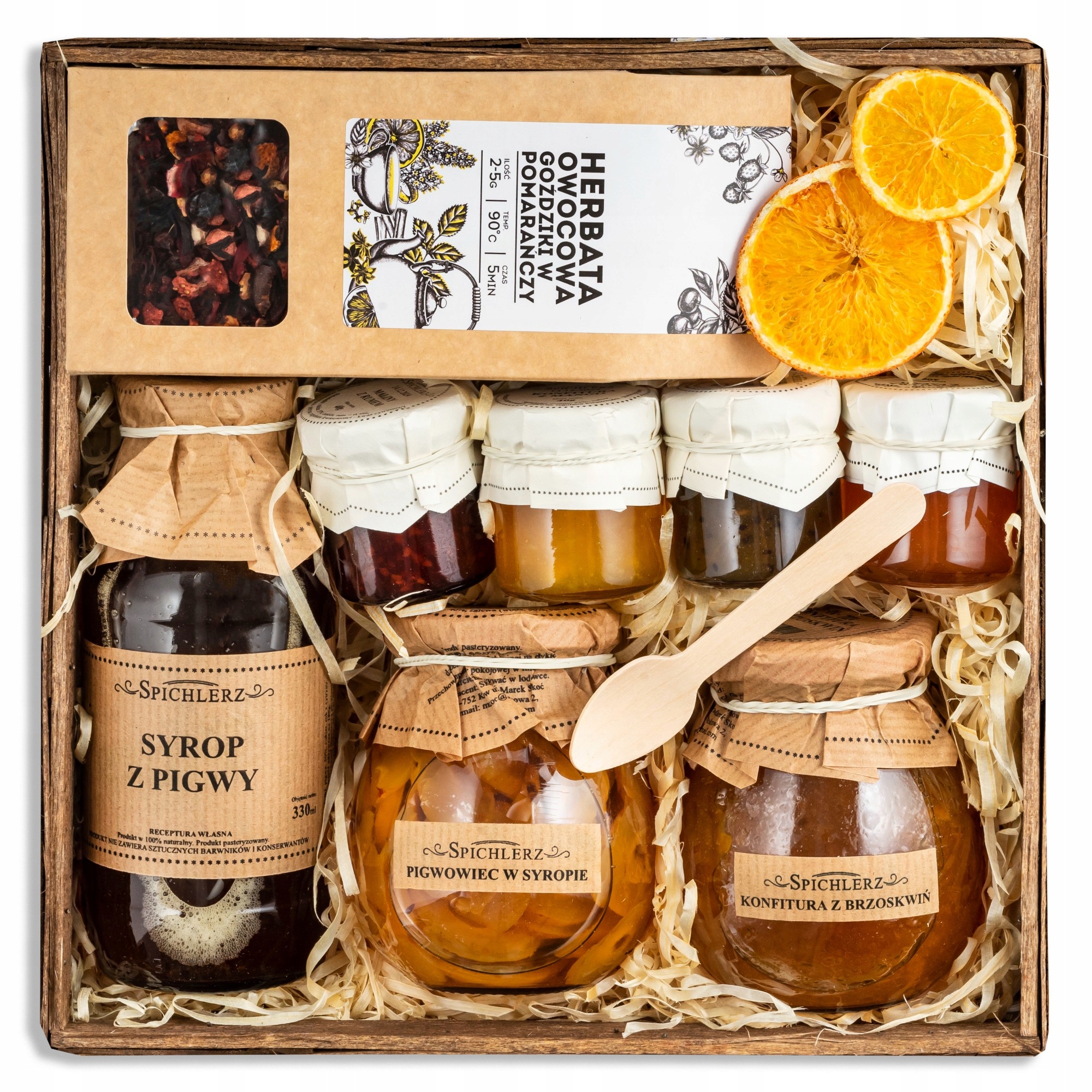 Dárková sada jako dárek k Čaj k narozeninám a jmeninám pro maminku babičku, košík