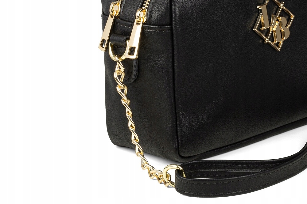 POLSKA TOREBKA LISTONOSZKA LAURA BIAGGI CZARNA Model LB62