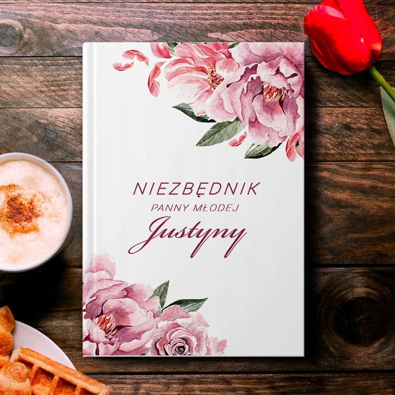 

Planer ślubny organizer dla Panny Młodej Flower