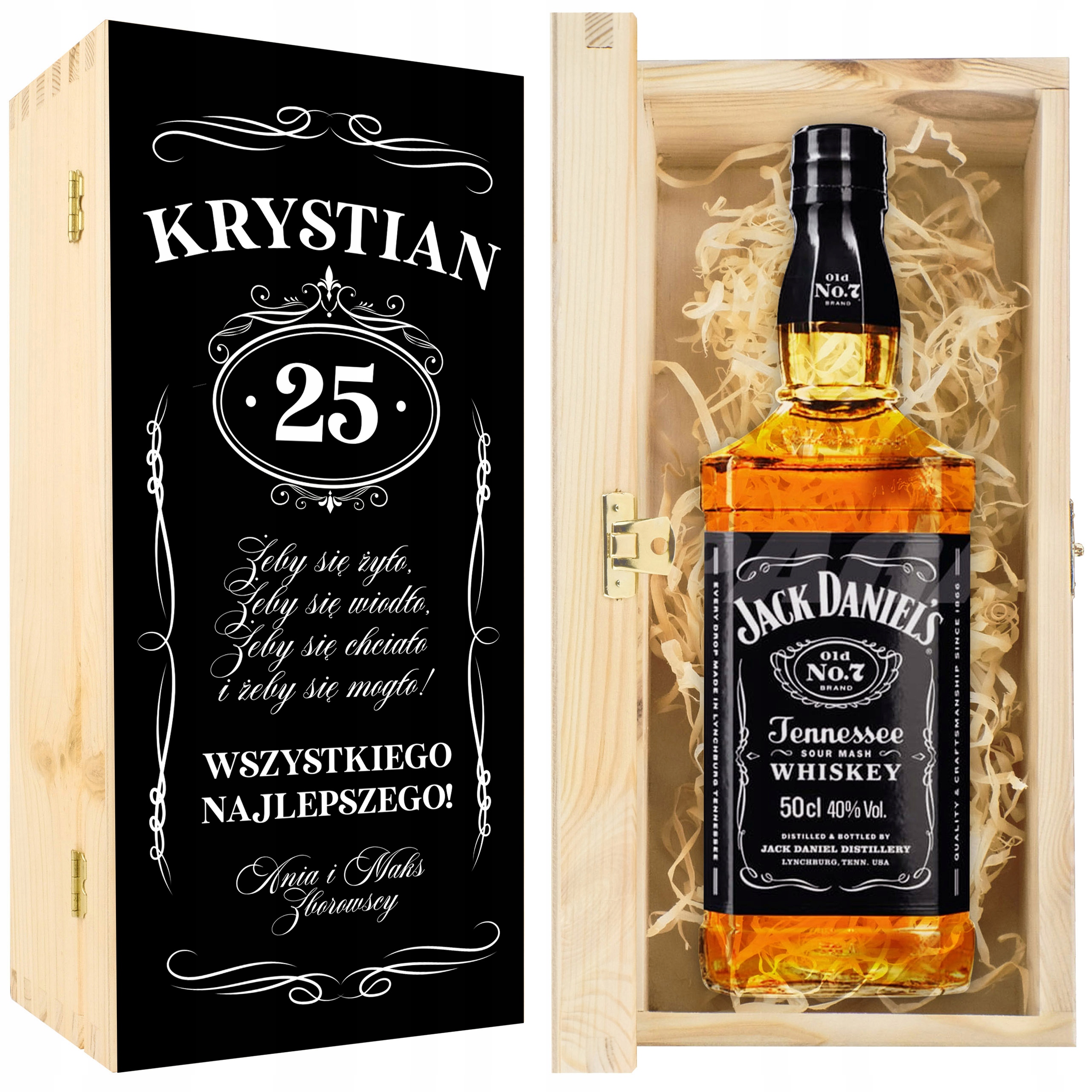 

Skrzynka Na Whisky Jack Daniels Urodziny