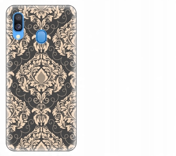 

Etui pokrowiec Samsung Galaxy A40 Vintage wzór dam