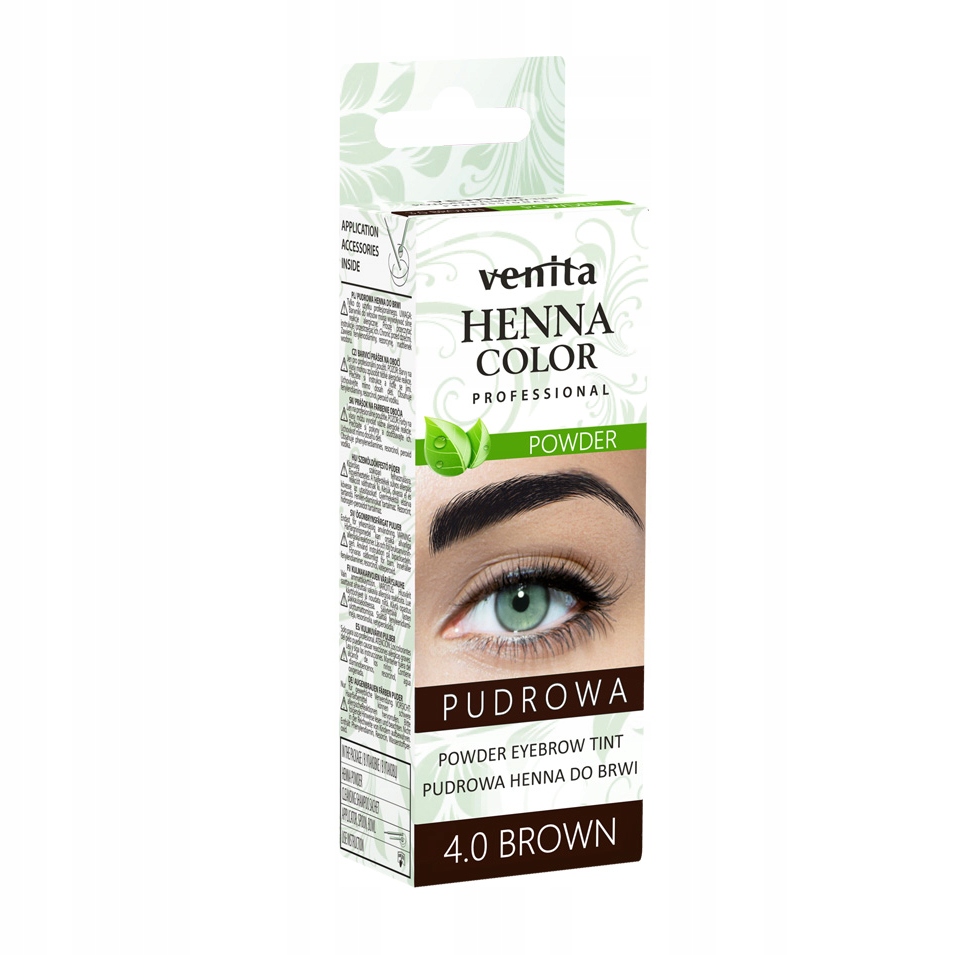 

Venita Henna Color Pudrowa henna do brwi 4.0 Brown