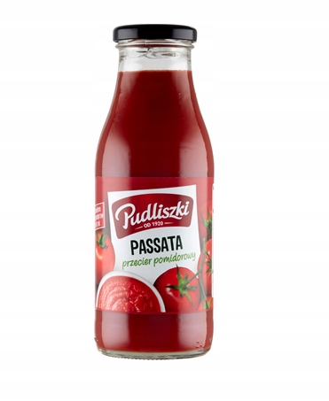Levně Pudliszki Passata rajčatový protlak 8x500g