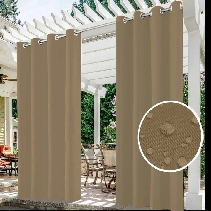 ZASŁONY OGRODOWE 155x220 DO ALTANY TARASU OGRODU Szerokość 1.55 m