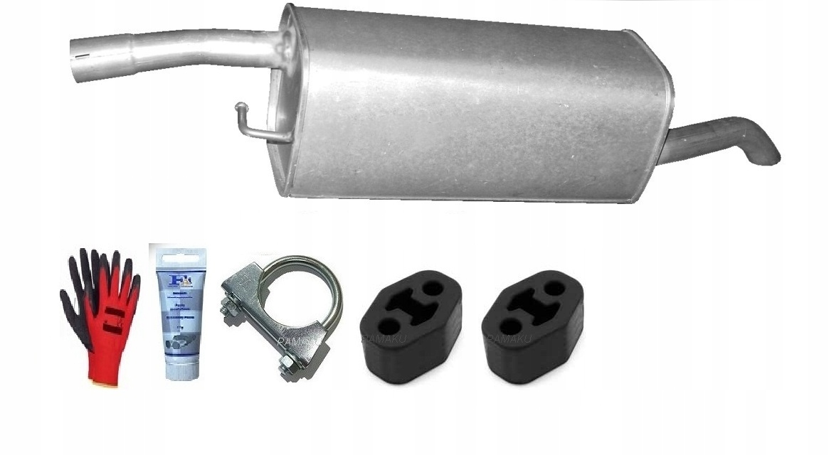 Ford Fusion 1.6i16V koncový tlumič+bonus