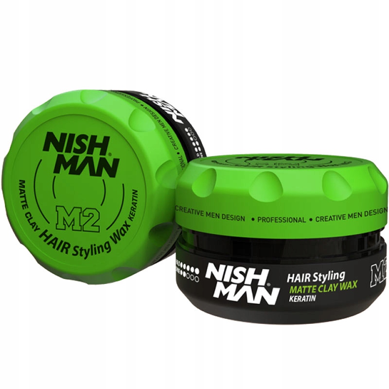 Nishman Matte Clay Pomada Styling Wax M2 100ml