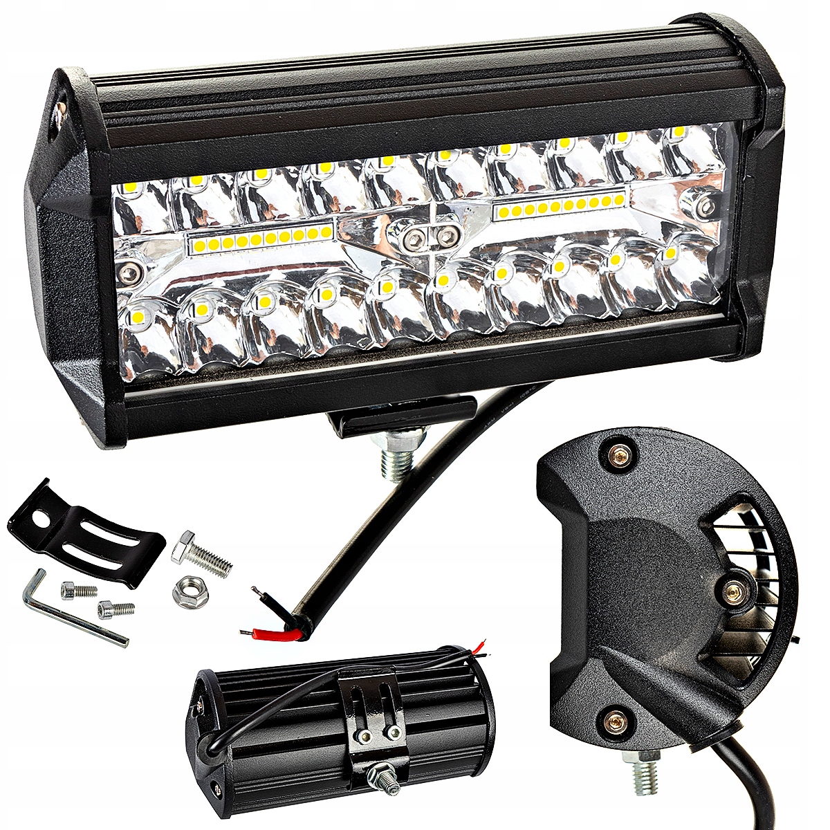 LAMPA ROBOCZA LED do ciągnika HALOGEN SZPERACZ 12V 24V 120W