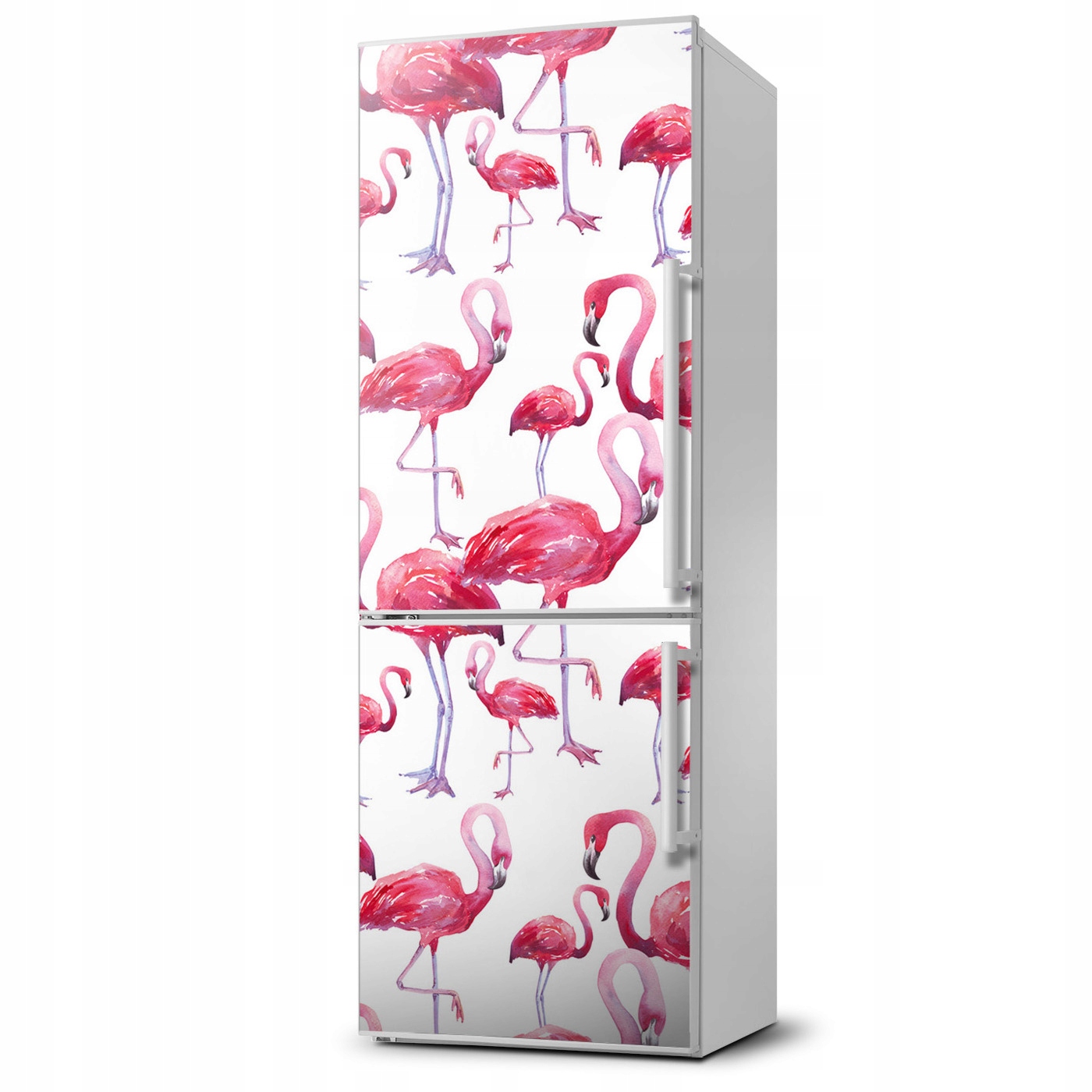 

Naklejka Magnes na lodówkę Flamingi 60x180