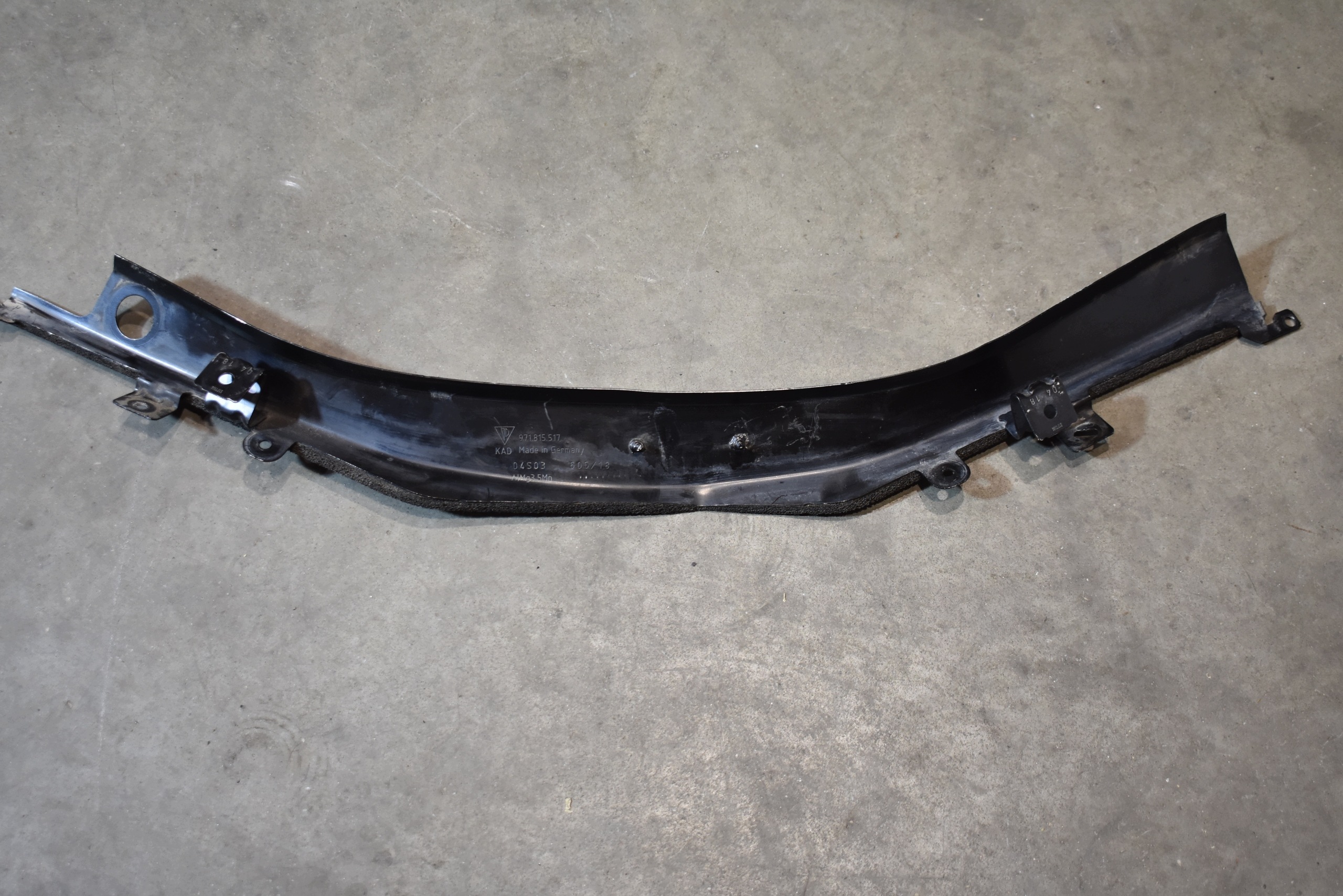 perfect condition cover partition wall PORSCHE PANAMERA 971 1