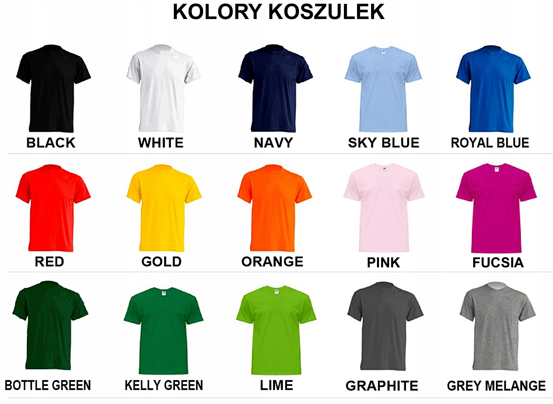 KOSZULKA Z WŁASNYM NADRUKIEM ZDJĘCIEM LOGO A4 FOTO Rozmiar L