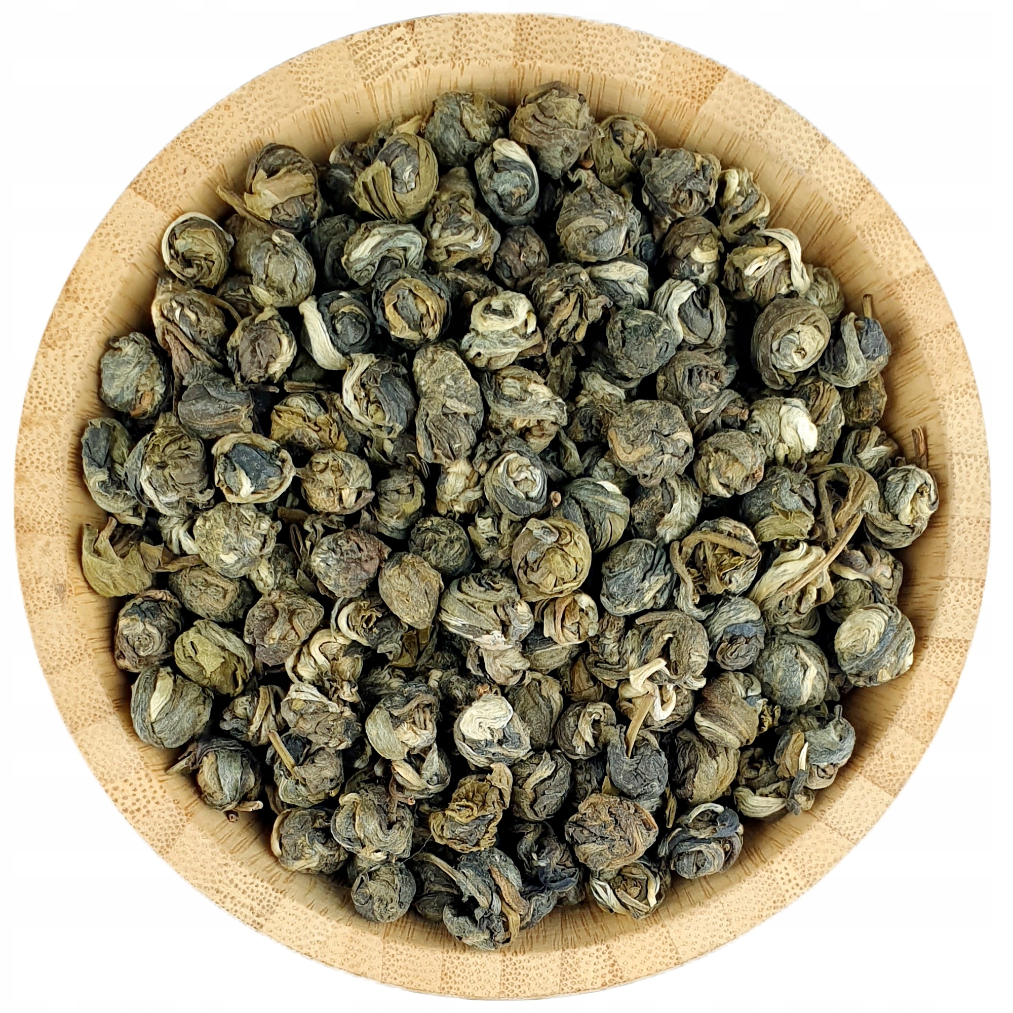 Levně Čaj Zelený Dragon Pearl Jasmínový 200 g Long Zhu Bylinný dvůr