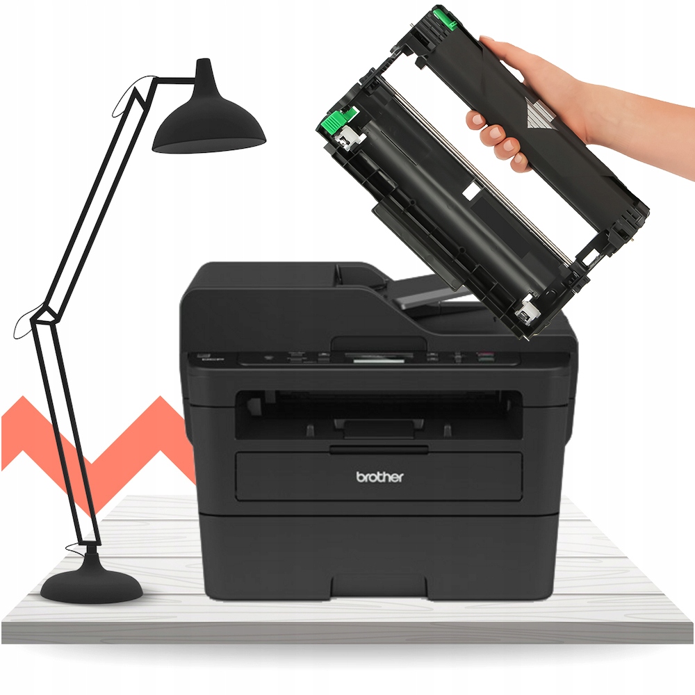 Bęben do Brother DCP-L2550 DN (Czarny, DR-2400) Przeznaczenie Brother