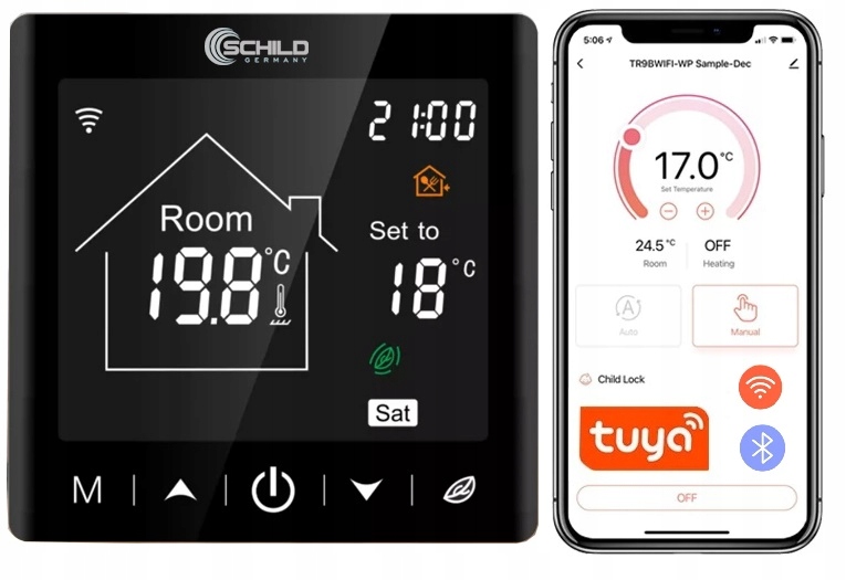 WIFI Gazowy regulator temperatury sterownik pieca