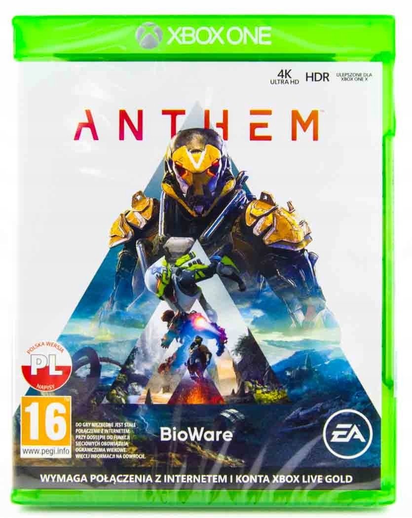 Anthem PO POLSKU XBOX ONE XBOX SERIES X
