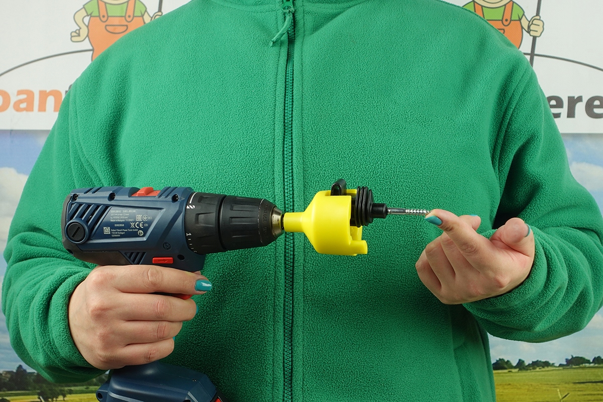 UCHWYT DO WKRĘCANIA IZOLATORÓW DO SŁUPKÓW PASTUCHA IZOLATOR PASTUCH EAN (GTIN) 5902288215594