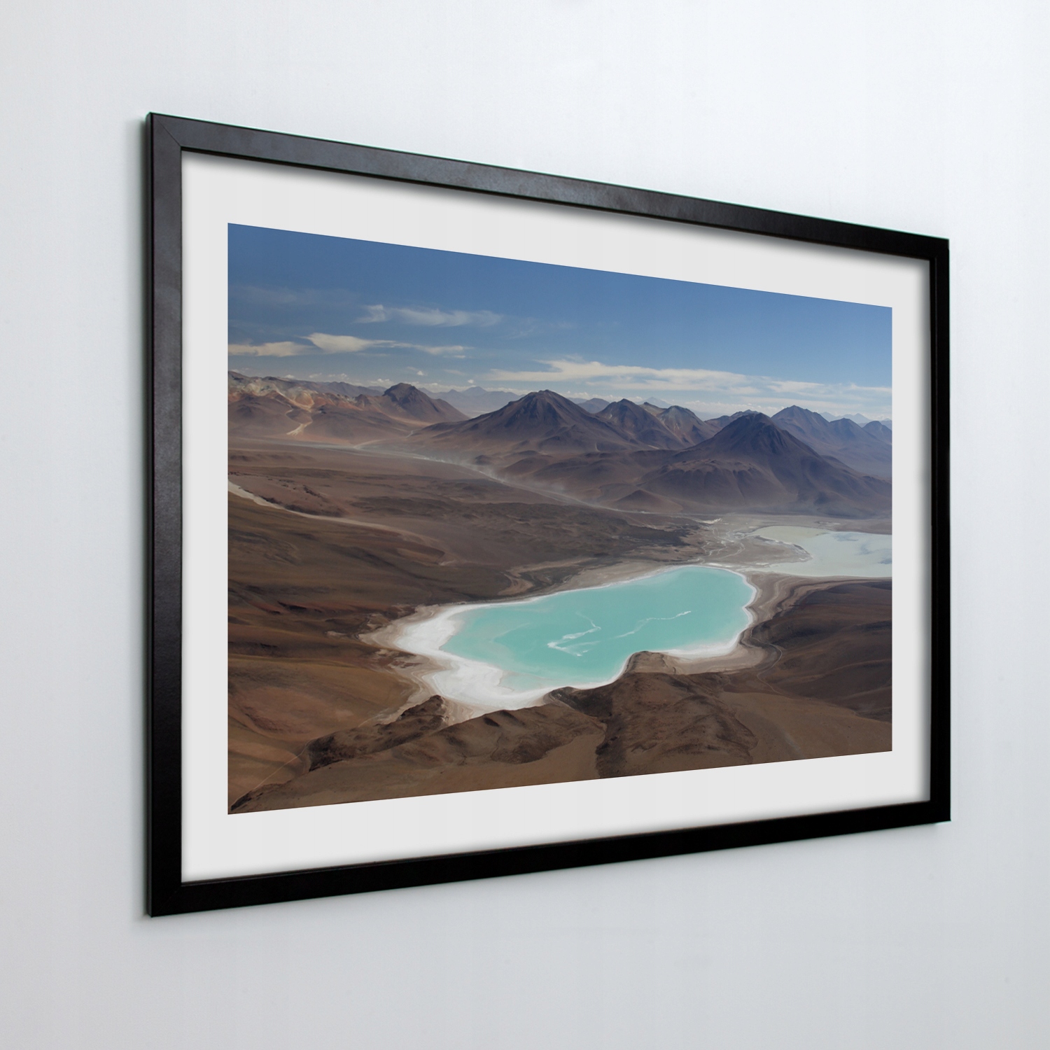 Obraz v rámu na zeď Jezero hory laguna 70x50