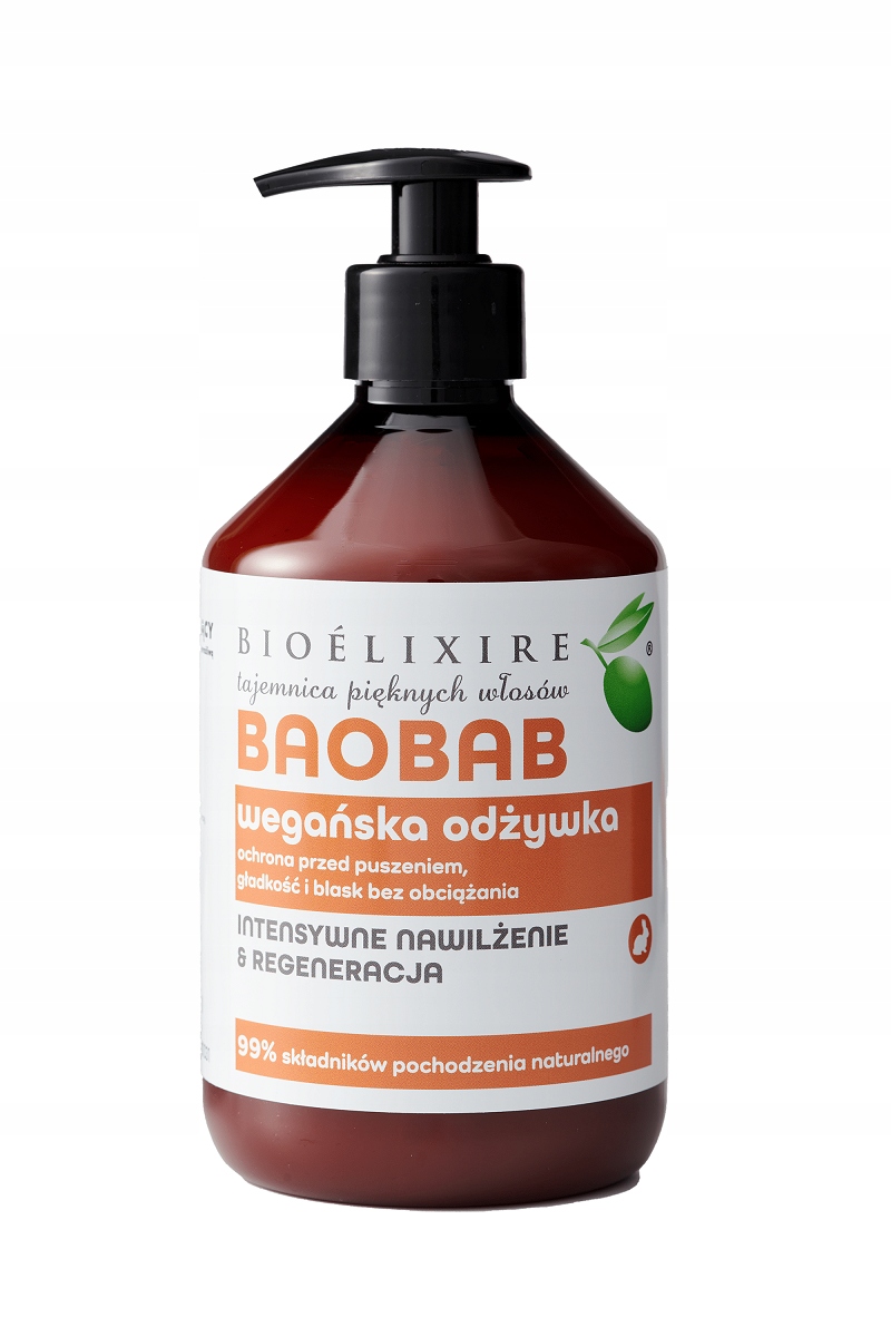 

Bioelixire Vegan Baobab odżywka 500ml