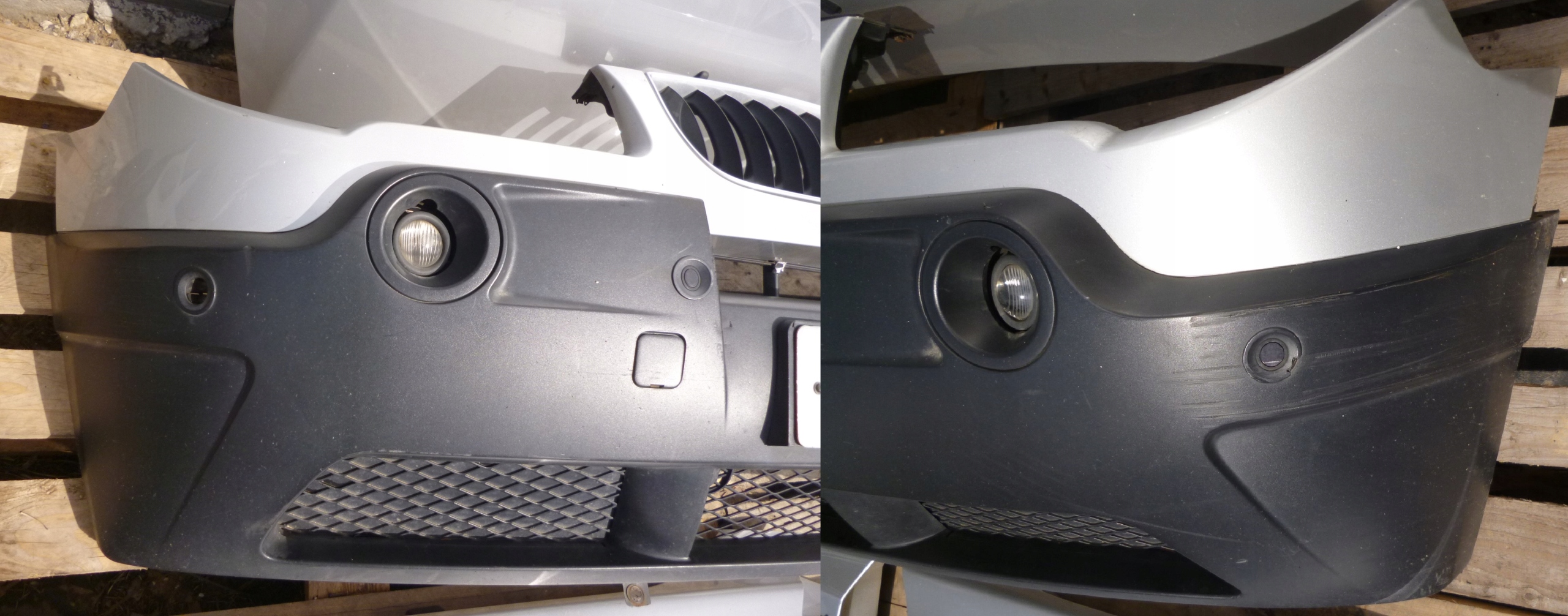 BMW X3 E83 Avant Complet Pare choc Capot Aile SREBRNY