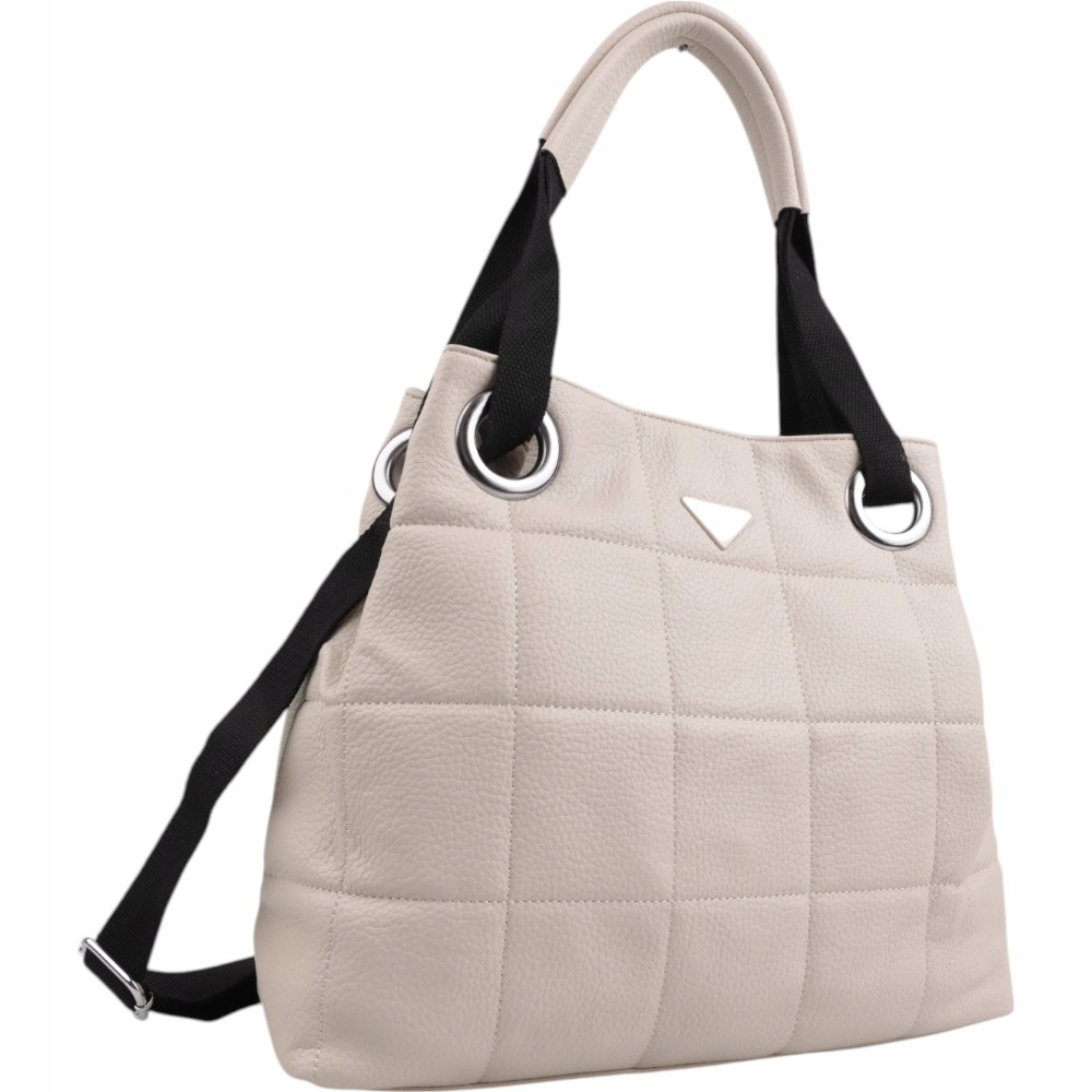 Torebka damska shopper na ramię miejski shopperki klasyczne pojemne torebki