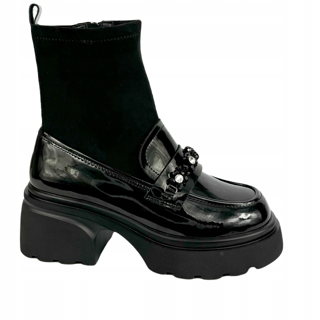 Dámské kotníkové boty Artiker 55C1082 Černá 36, Černá