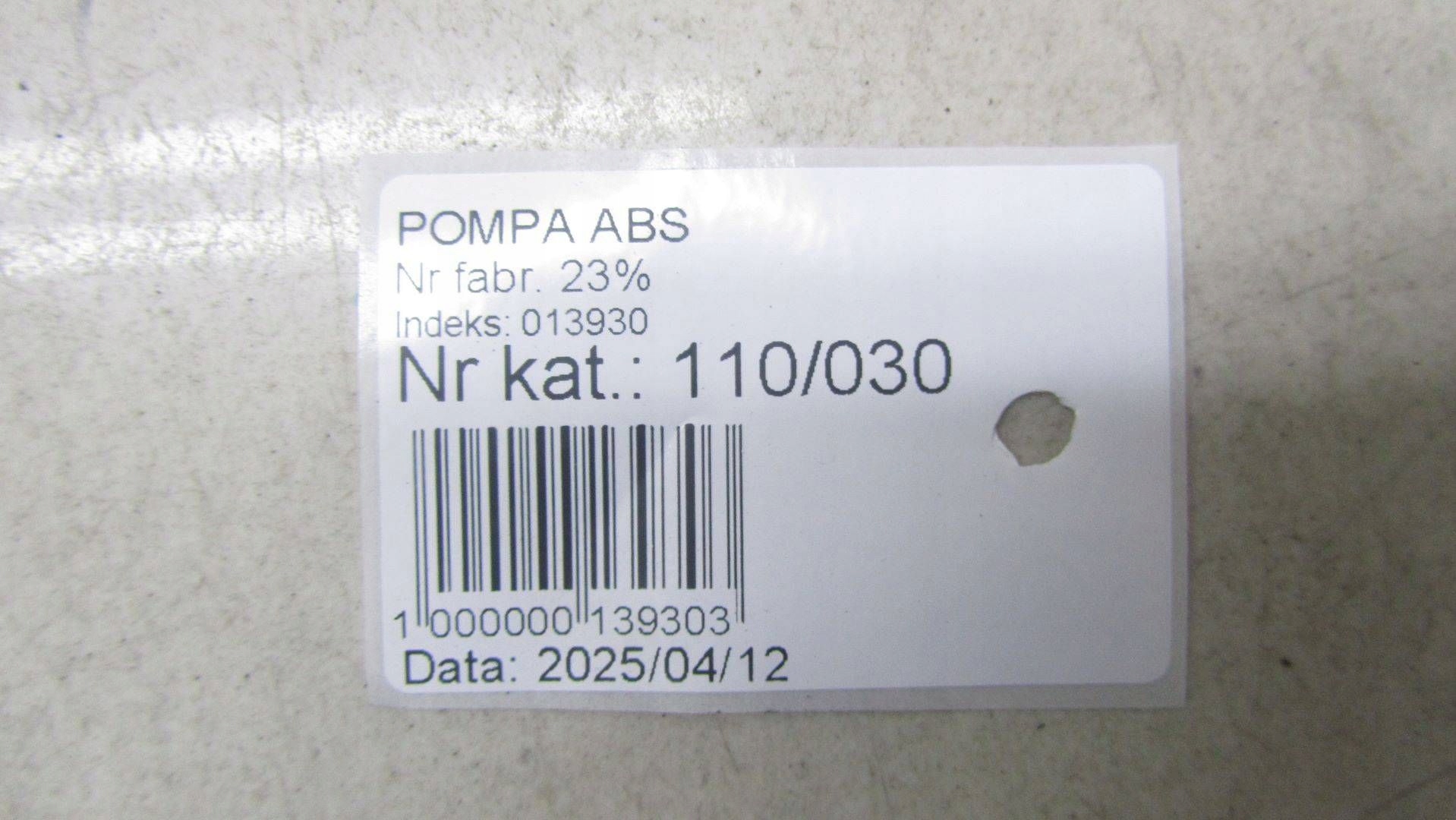 TIVOLI 1.6 насос ABS 48920-35100 14-