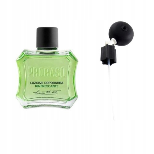 PRORASO woda po goleniu zielona linia + POMPKA