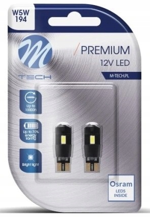 

Żarówki Led W5W Mtech Osram 6SMD 5630 Biała Canbus