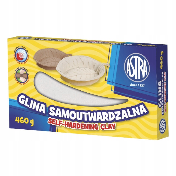 

Glina samoutwardzalna biała 046kg Astra