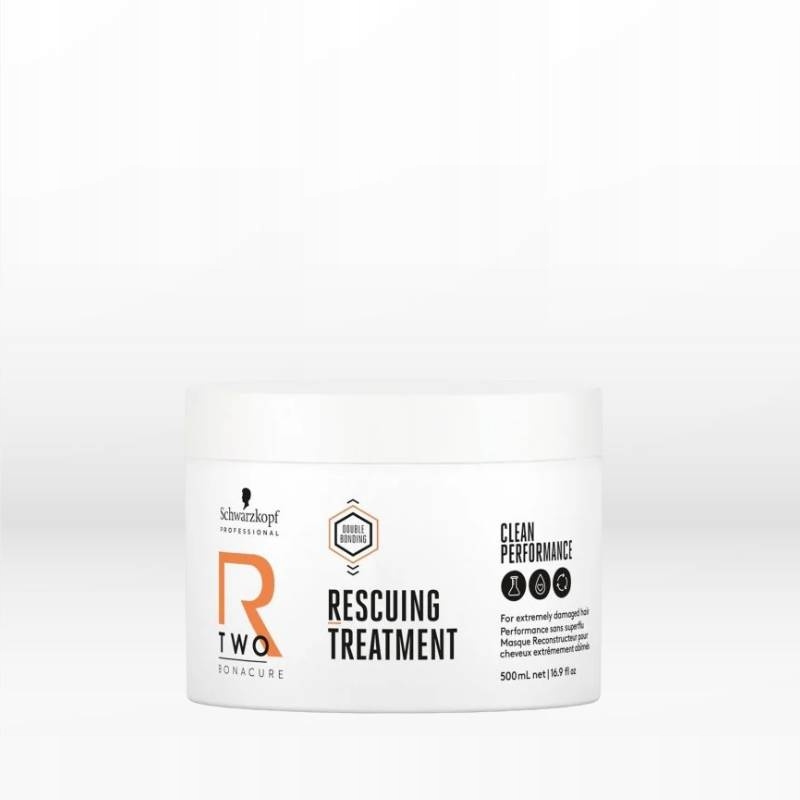 Schwarzkopf R-Two Rescuing Maska pro regeneraci vlasových vazeb, 500 ml