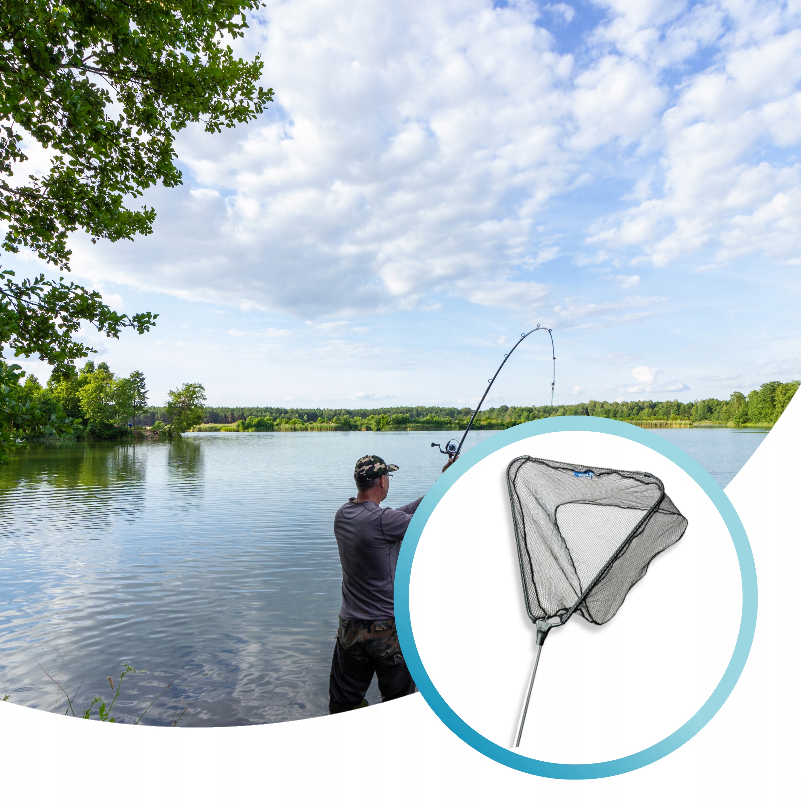 Podbierak Wędkarski Jaxon Teleskopowy Eco AXN 175 cm Podbierak Dla Wędkarzy EAN (GTIN) 5900113191204