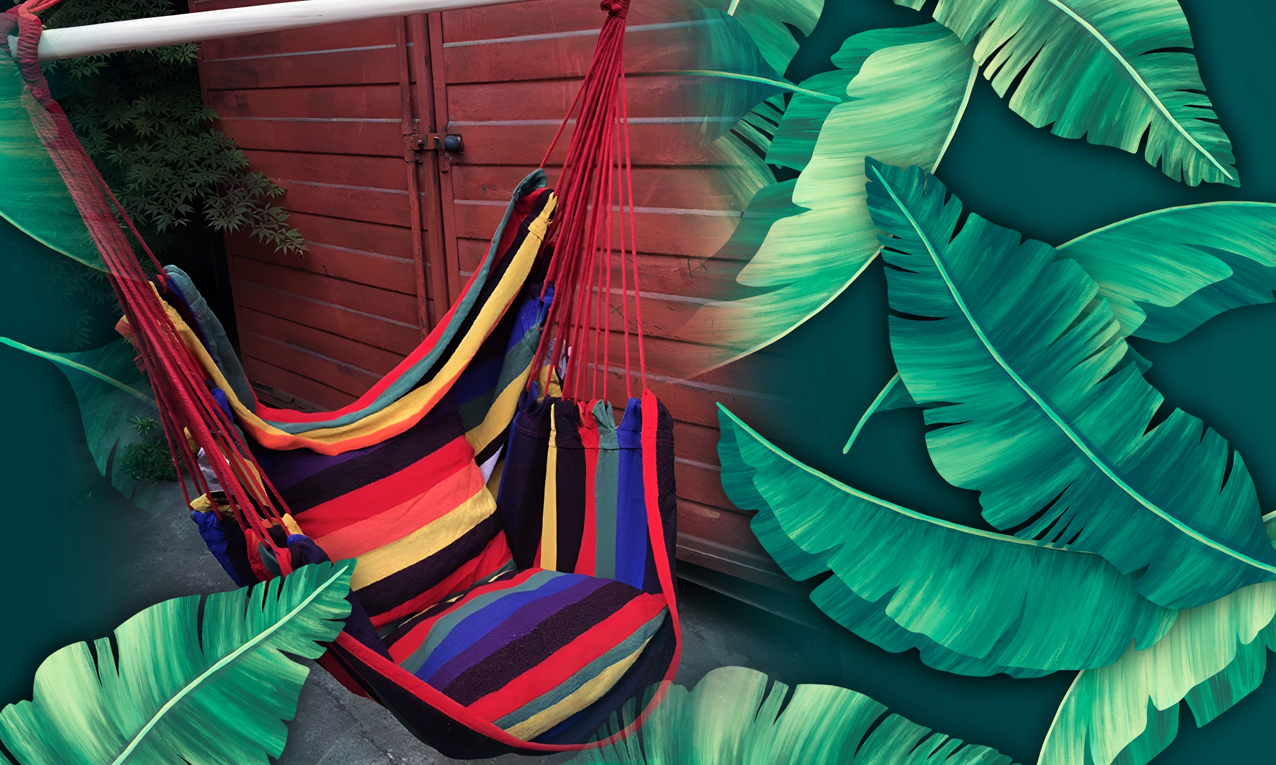 HAMAK FOTEL WISZĄCY OGRODOWY BRAZYLIJSKI BUJANY HUŚTAWKA KOKON + 2 PODUSZKI EAN (GTIN) 5905454107860