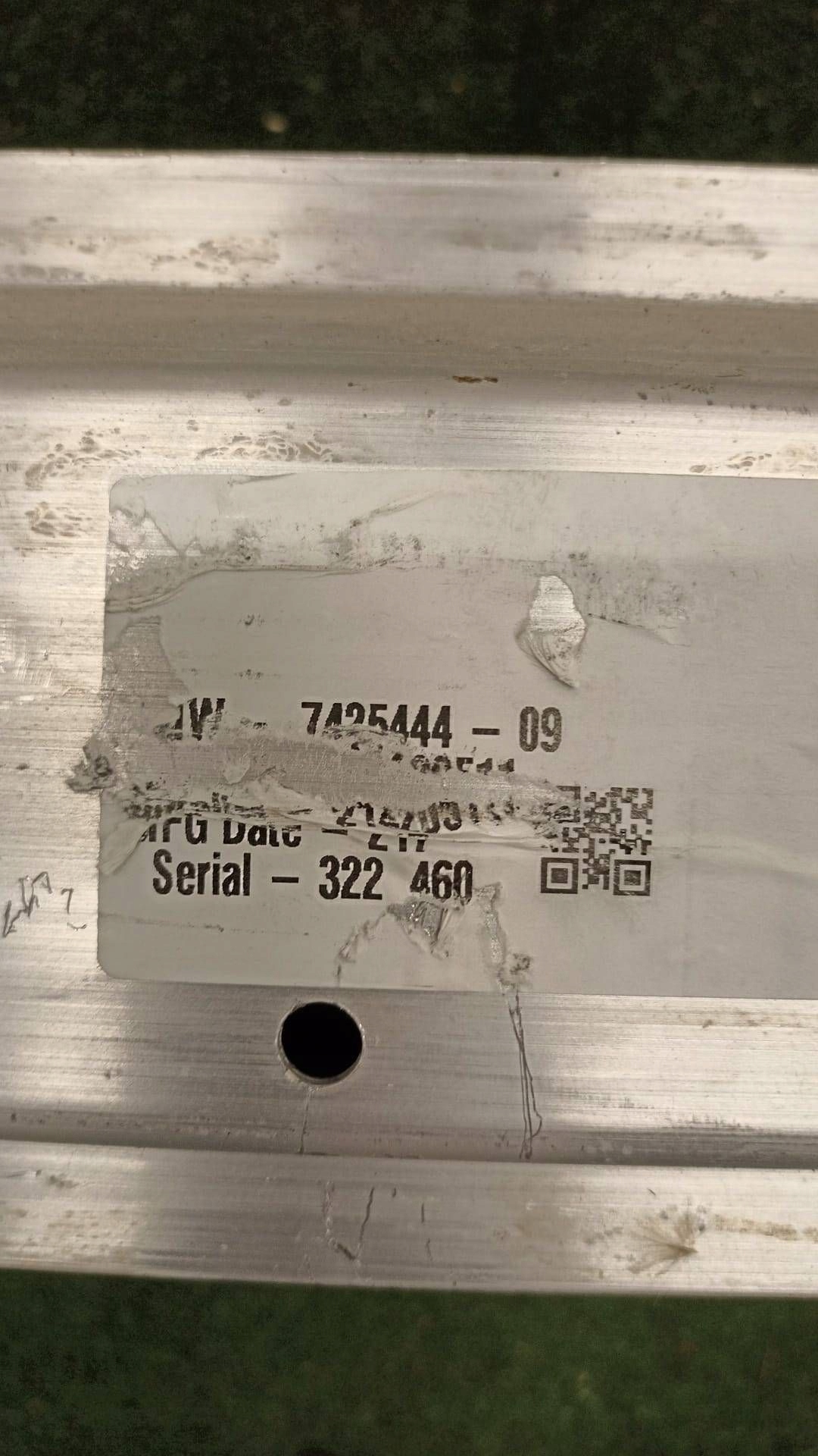 BMW X5 G05 X7 G07 bumper support rear part 7425444