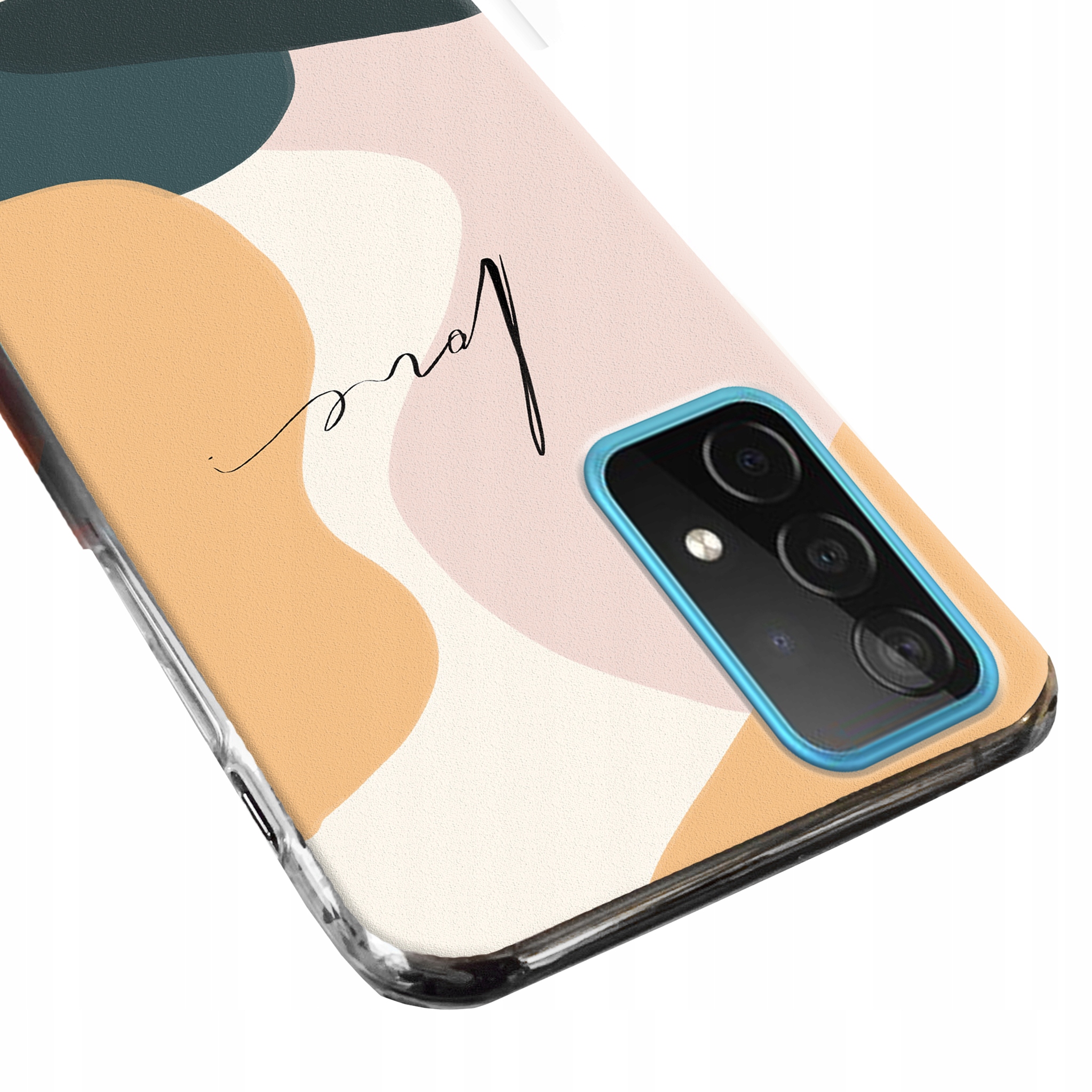 

etui case do Samsung A72 5G guma wzory + Szkło