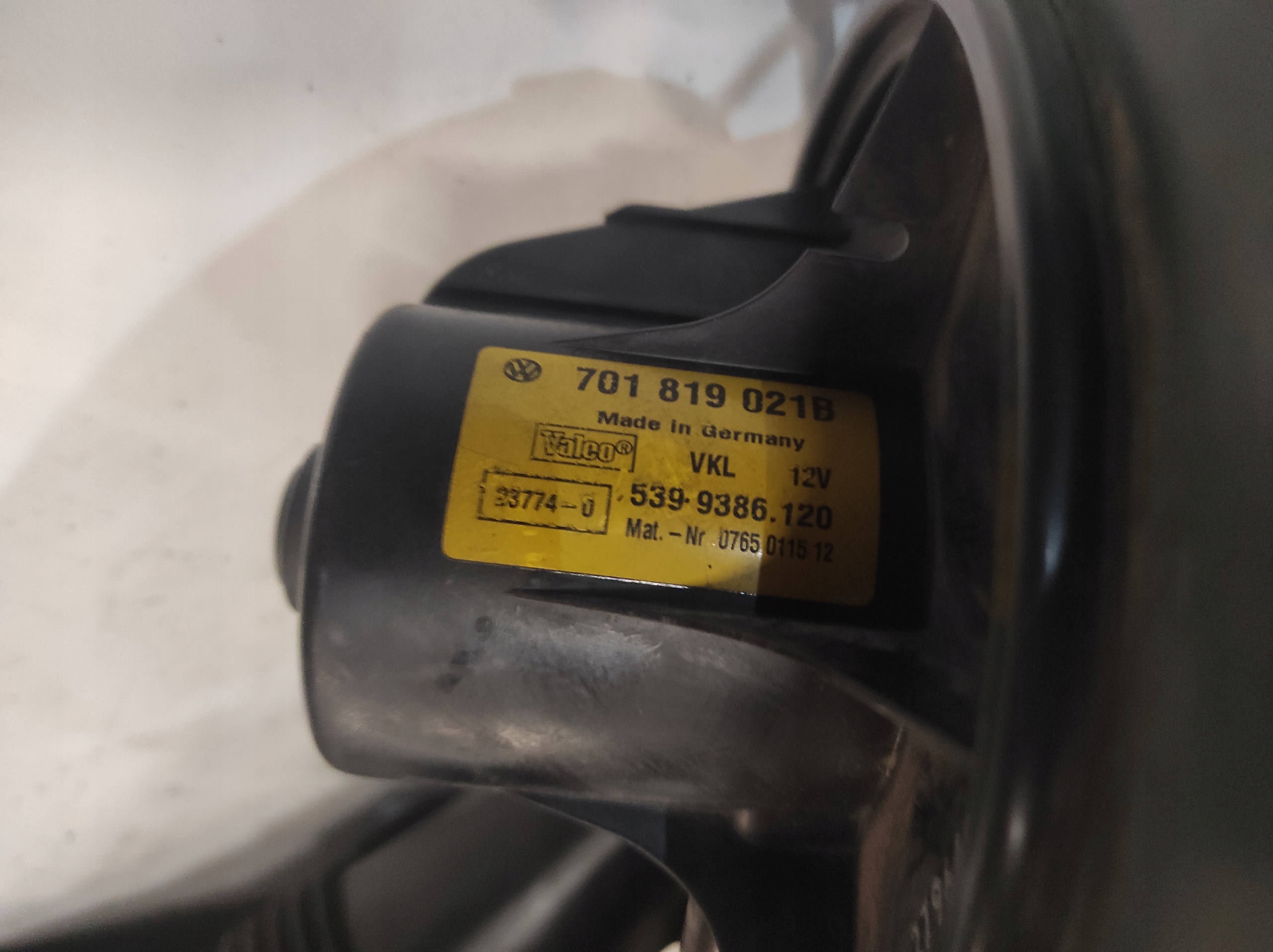 Boîte Bloc de chauffage complet tunel VW T4 701820153A
