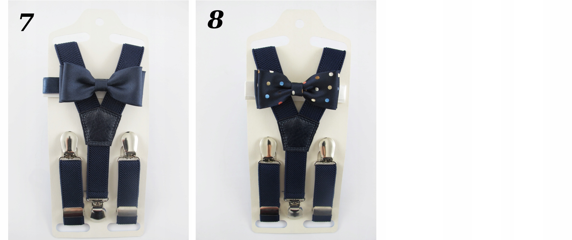 Zestaw SZELKI+MUCHA 0-2 LATA muszka wzory SM+MM Rodzaj do koszuli