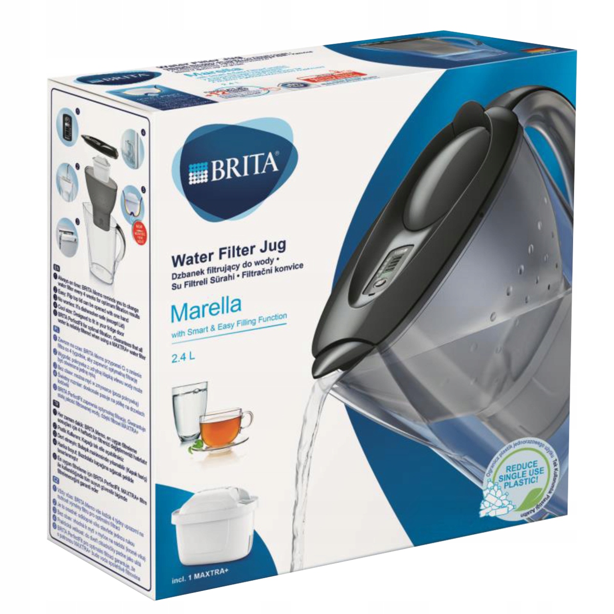 

Dzbanek Filtrujący Brita Marella 2.4 L + Wkład