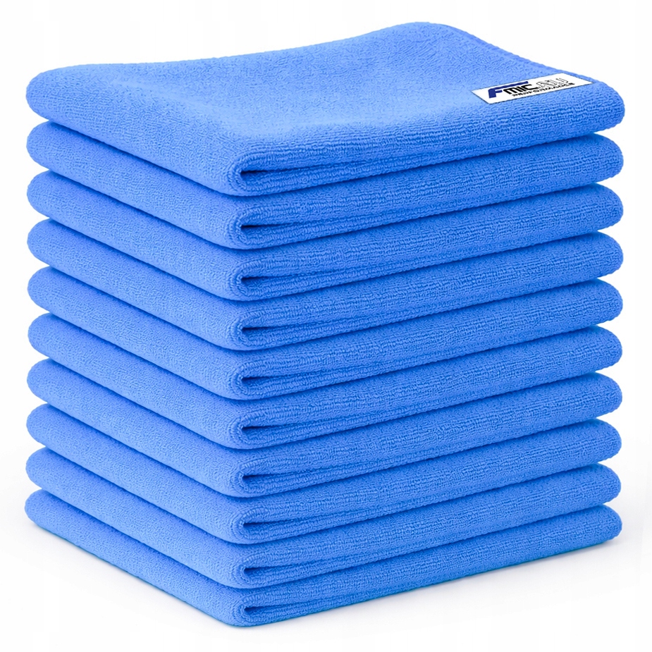 Ścierki z Mikrofibry do Auta Uniwersalne Chłonne Miękkie 10szt 30cm 330g/m²