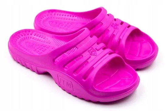 

F9005 Klapki Damskie Różowe Flame Eva 38