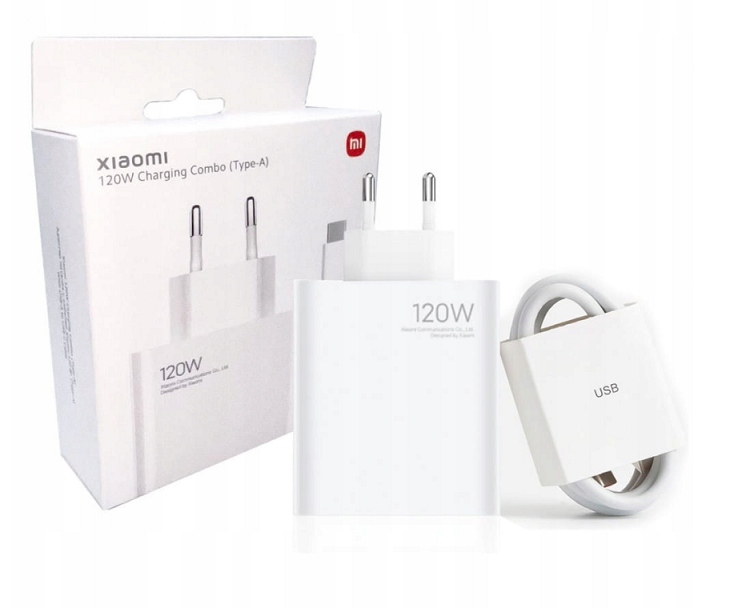 

Nowa Ładowarka Xiaomi Charging Combo 120W Kabel