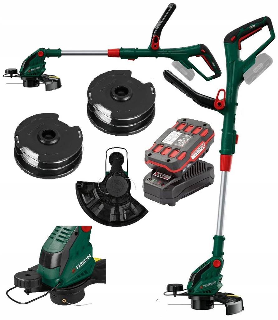 Podkaszarka Akumulatorowa Parkside Prta 20-LI Zestaw Akumulator 2Ah Ładowar