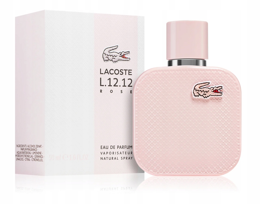 Lacoste L.12.12 Rose parfémovaná voda 50 ml