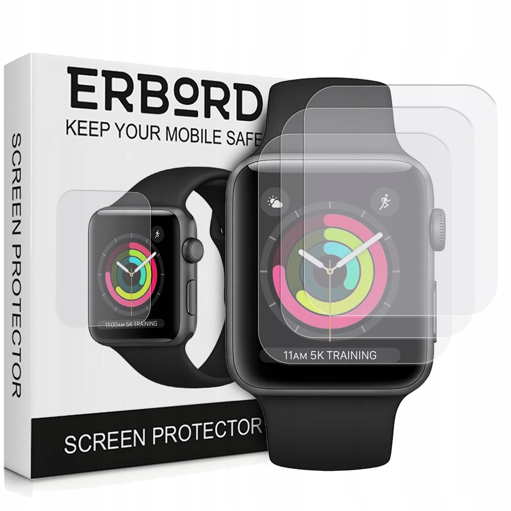 

3X Folia Hydrożelowa Do Apple Watch 1/2/3 38MM