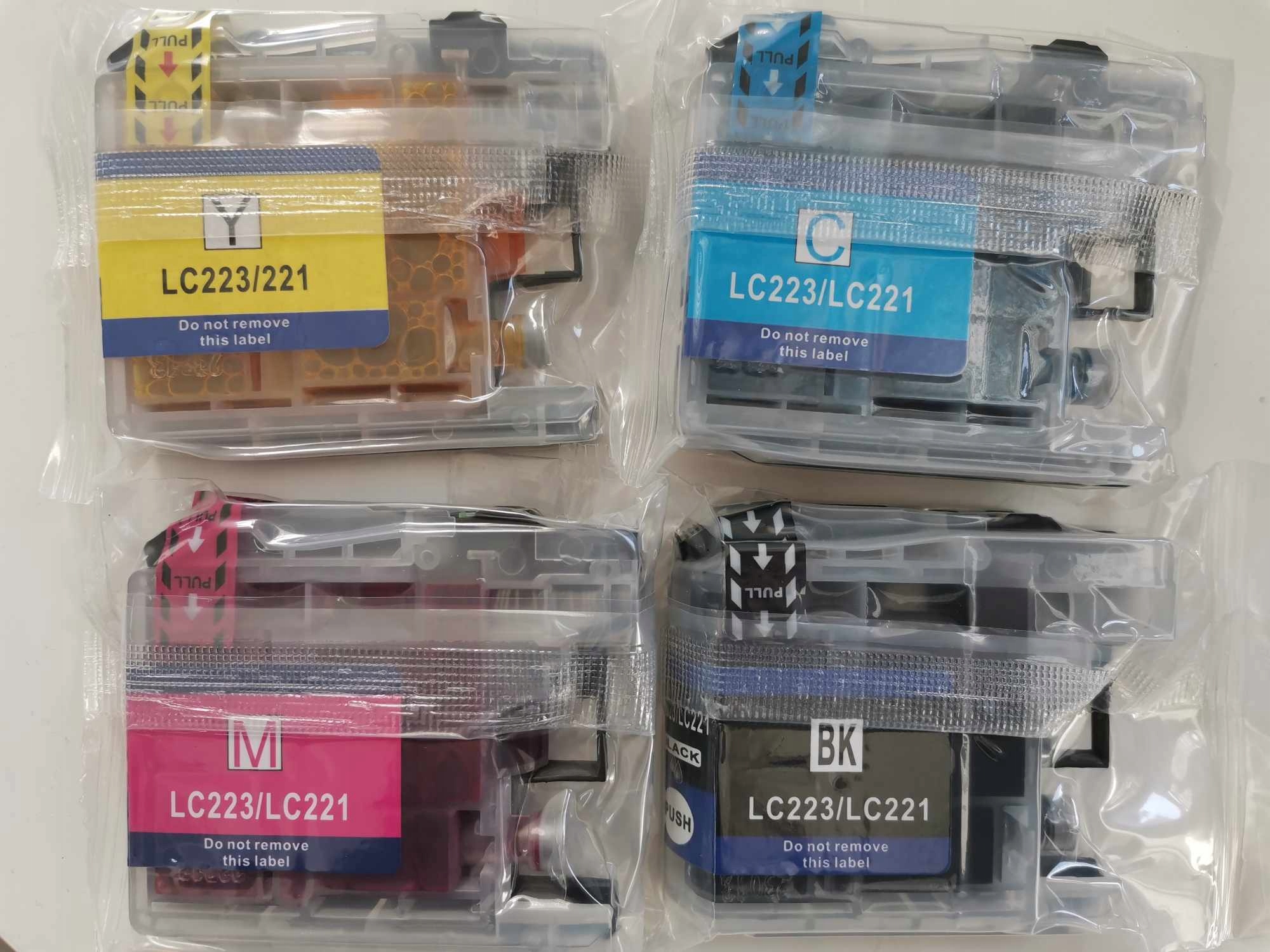 Zamiennik tuszu do Brother LC-223/221 XL CMYK M BK C Y 4SZT X5C112 Kod producenta B57C030-1