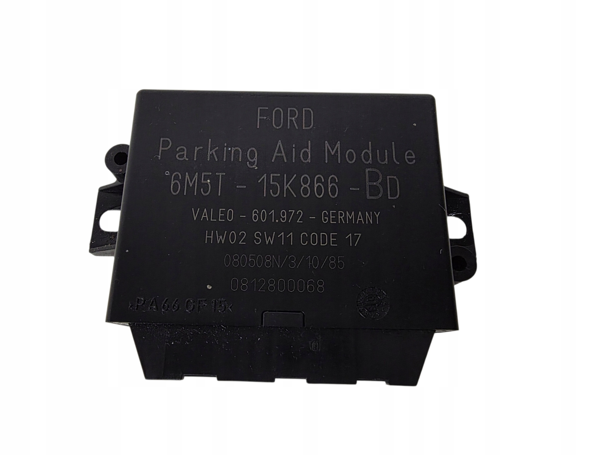FORD FOCUS MK3 KUGA MK1 (1) module unité de commande électronique uce PDC stationnement 6M5T-15K866-BD